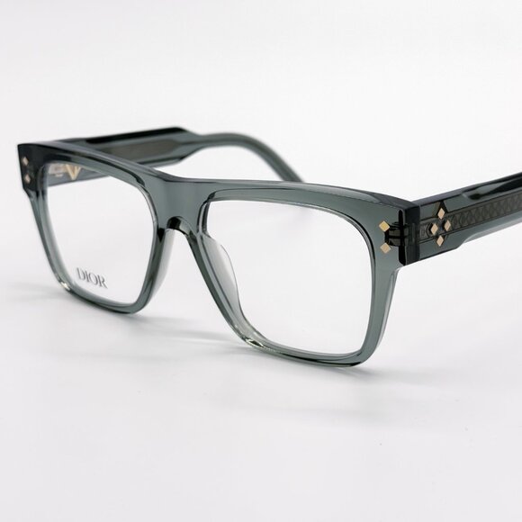 NEW DIOR CD DIAMONDO S6I 5500 LIGHT GREEN UNISEX EYEGLASSES DIOR - Picture 6 of 12